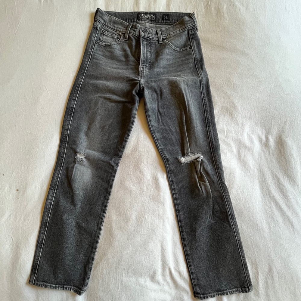 Lucky Brand Authentic Straight Crop Jeans